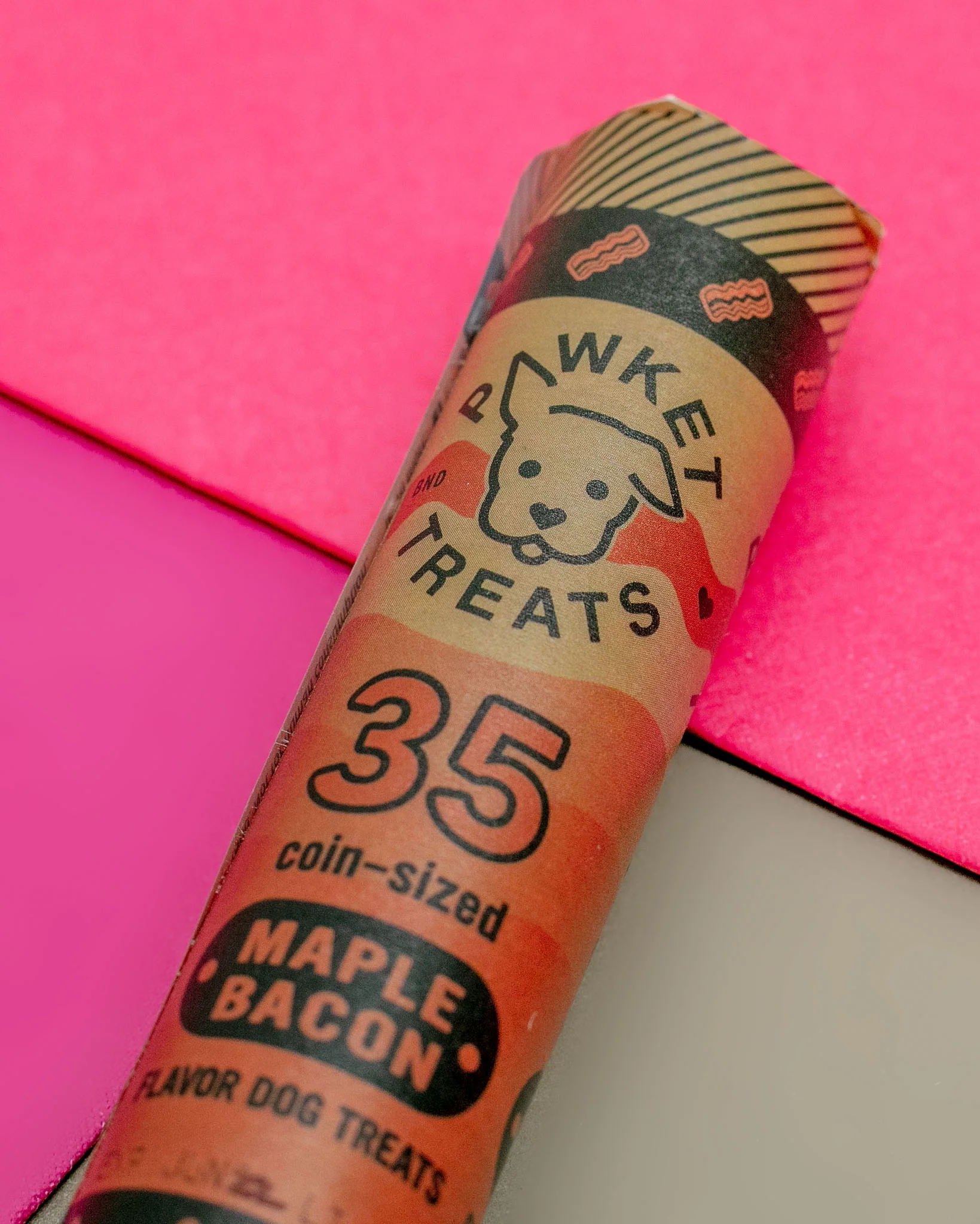 Roll of Maple Bacon Pawket Dog Treats << FINAL SALE >> - Image 2