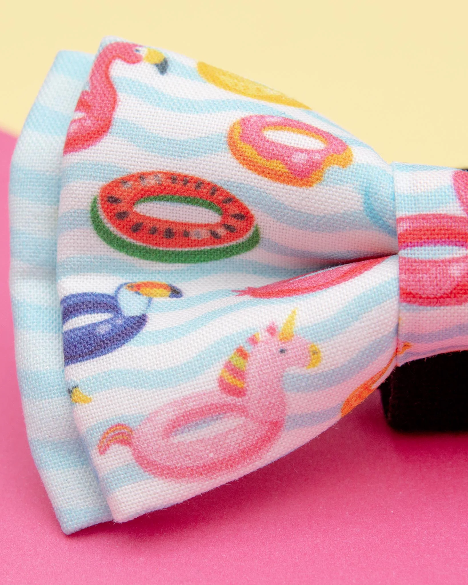 Summer Floats Dog Bow-Tie<br>(Made in the USA) (FINAL SALE) - Image 3