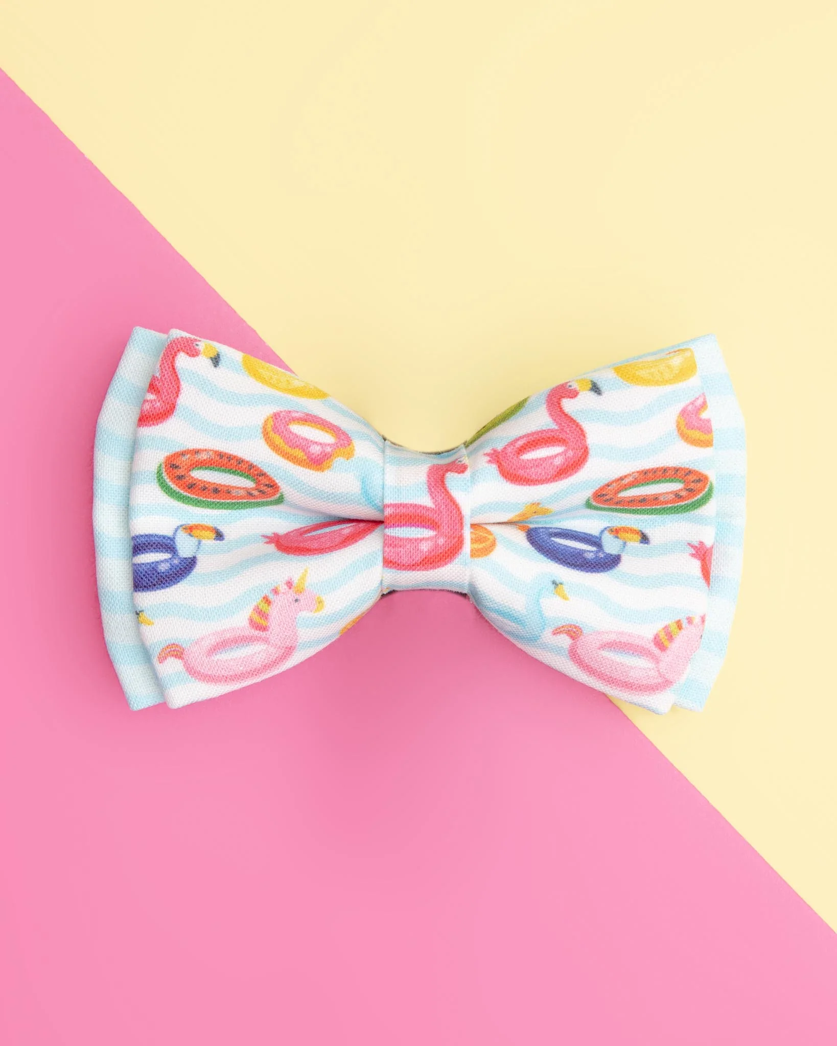 Summer Floats Dog Bow-Tie<br>(Made in the USA) (FINAL SALE) - Image 4