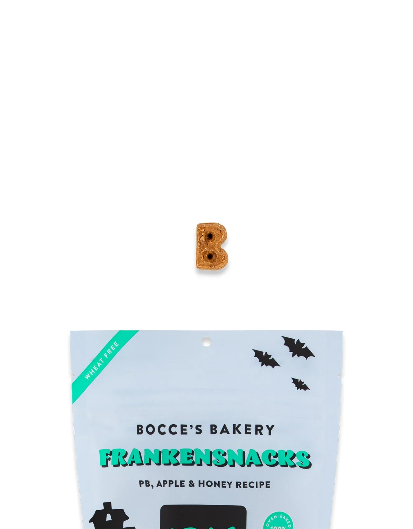 PB, Apple & Honey Frankensnacks Dog Biscuits - Image 3
