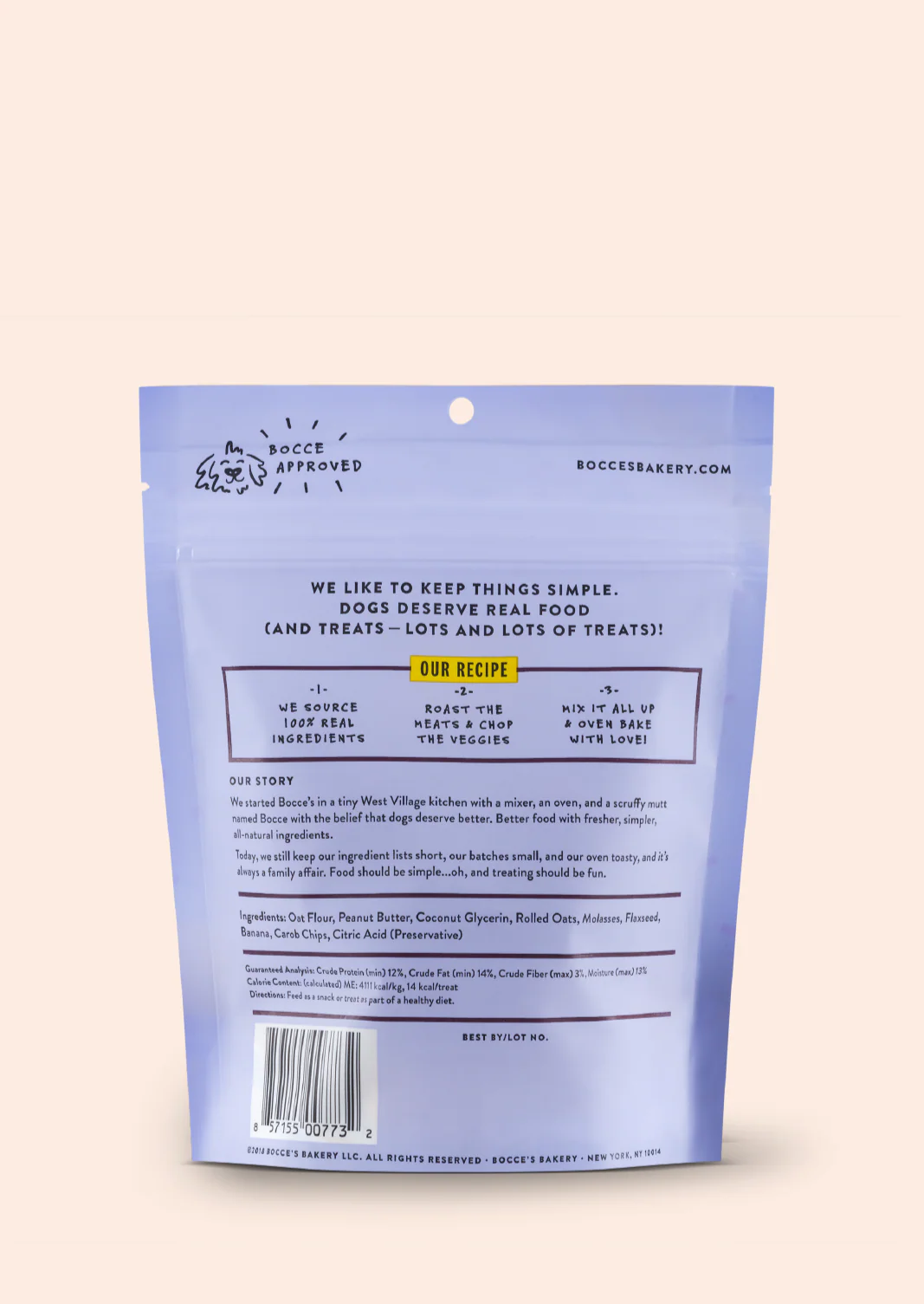 PB & Banana Chip Soft & Chewy Dog Treats - Image 3