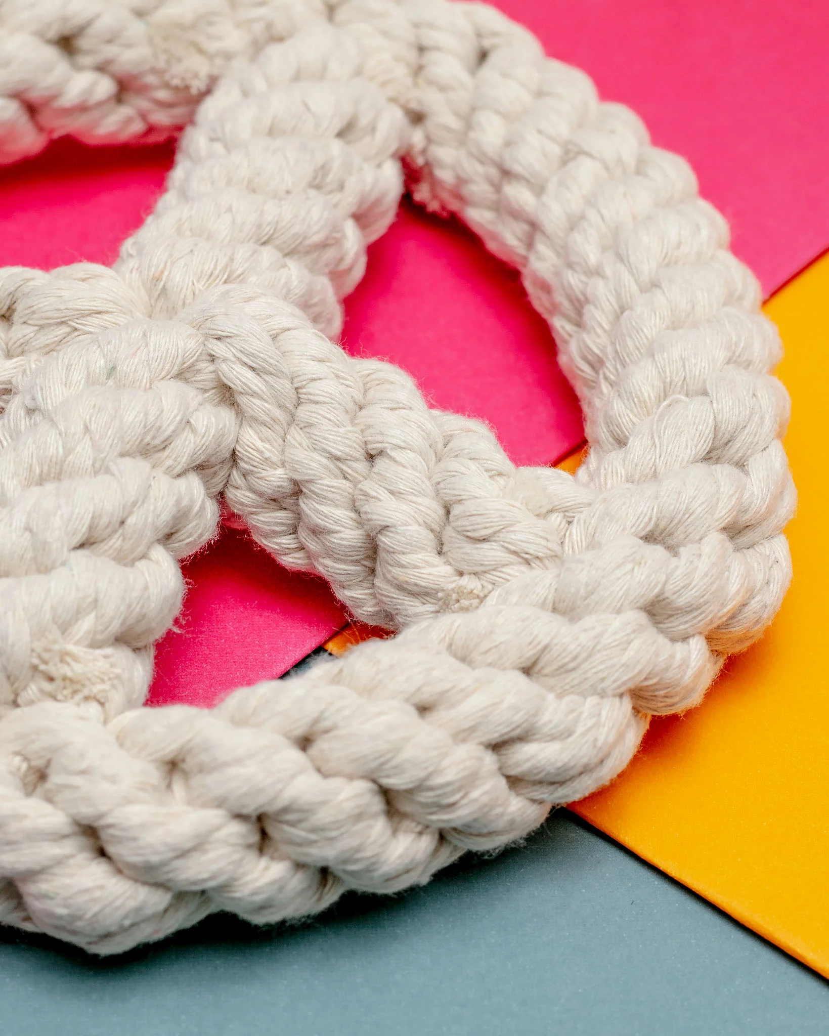 Peace on Earth Rope Dog Toy - Image 2