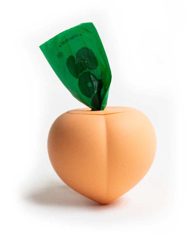 Peach Poop Bag Holder - Image 2