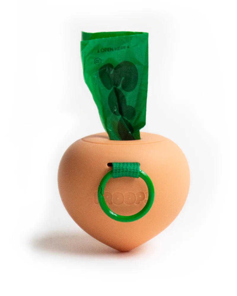 Peach Poop Bag Holder - Image 3