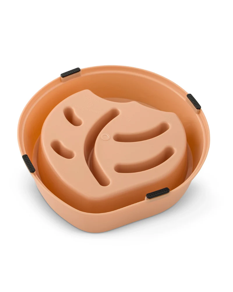 Peach Slow Feeder for Dogs - Image 4