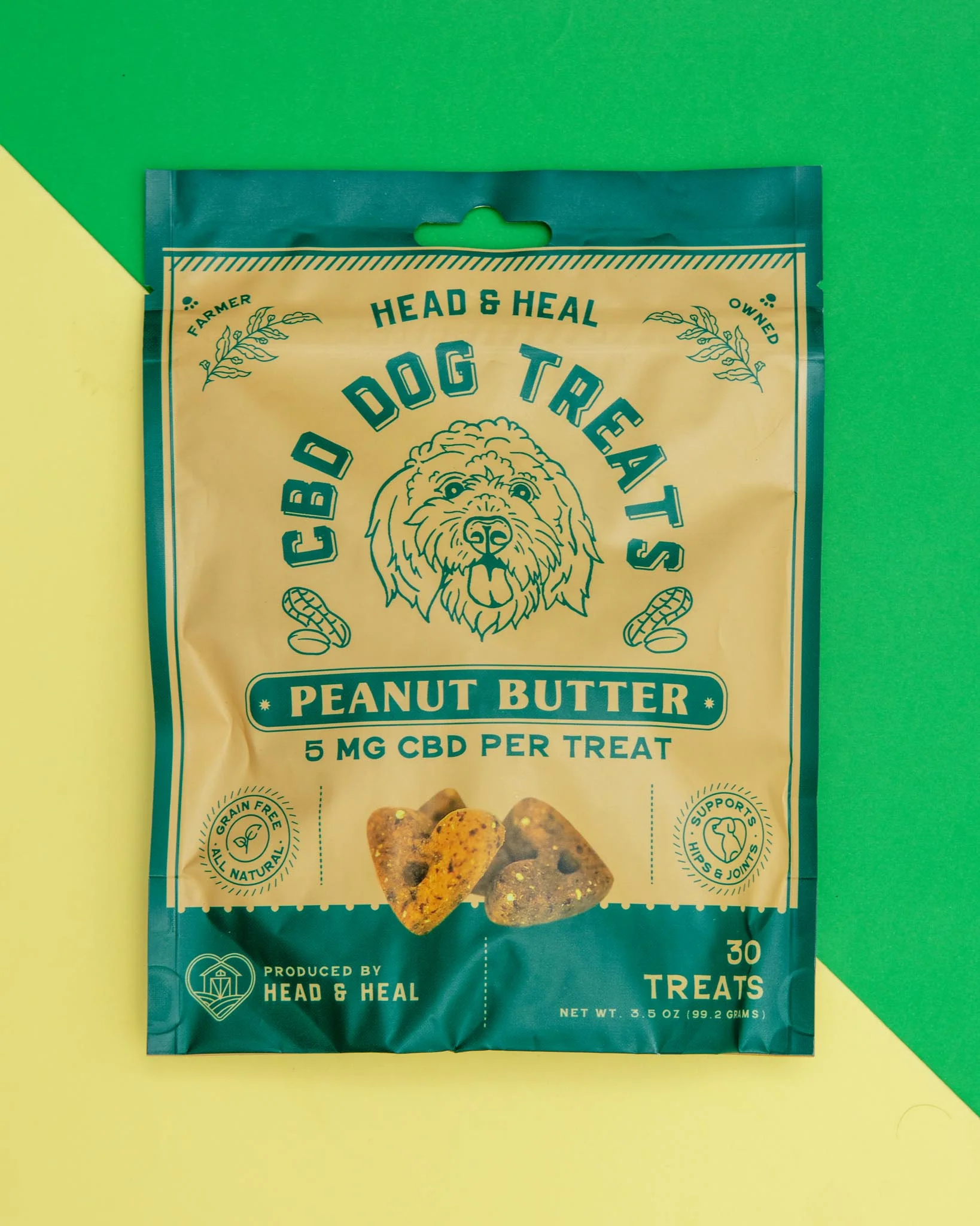 Peanut Butter CBD Dog Treats (5mg)