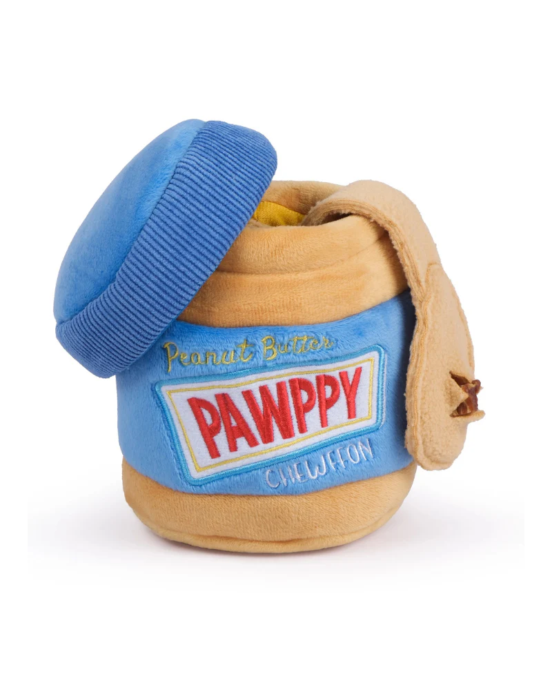 Pawppy Peanut Butter Jar Dog Treat Toy - Image 4