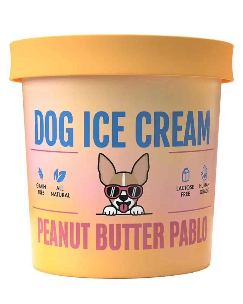 Peanut Butter Pablo Human Grade Dog Ice Cream Mix (Lactose-Free) - Image 5