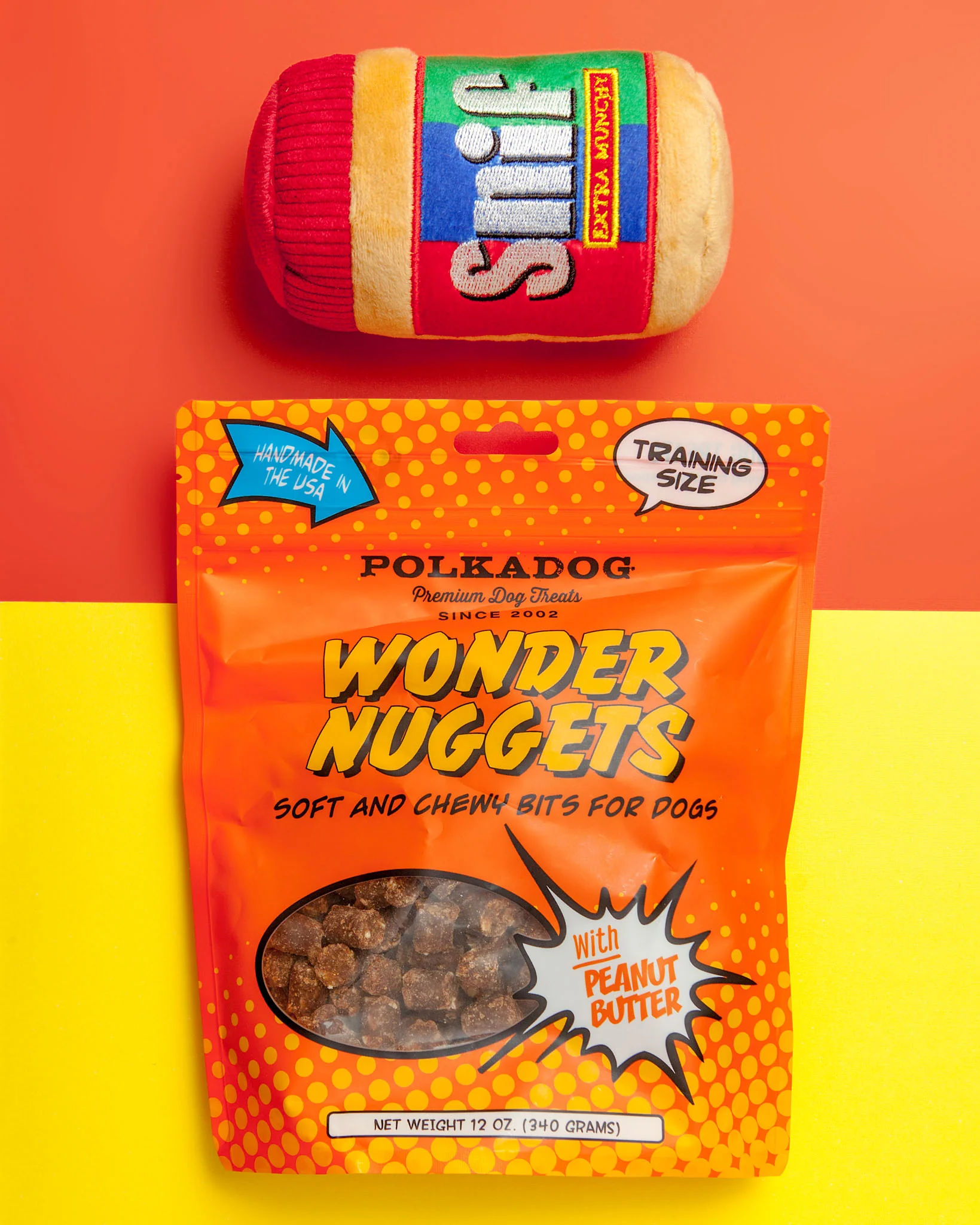 Peanut Butter Pup Treat & Toy Bundle