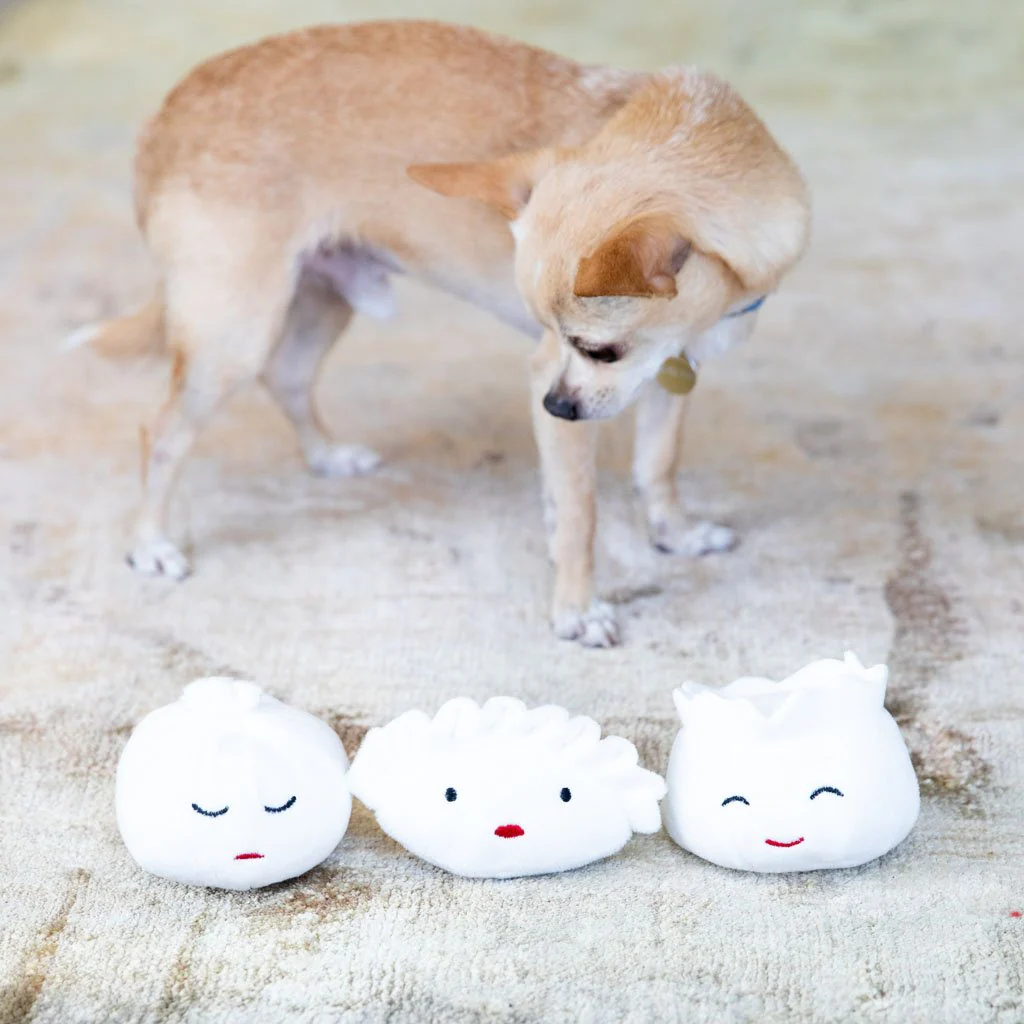 Dim Sum Dumplings Dog Toy Set (FINAL SALE) - Image 3