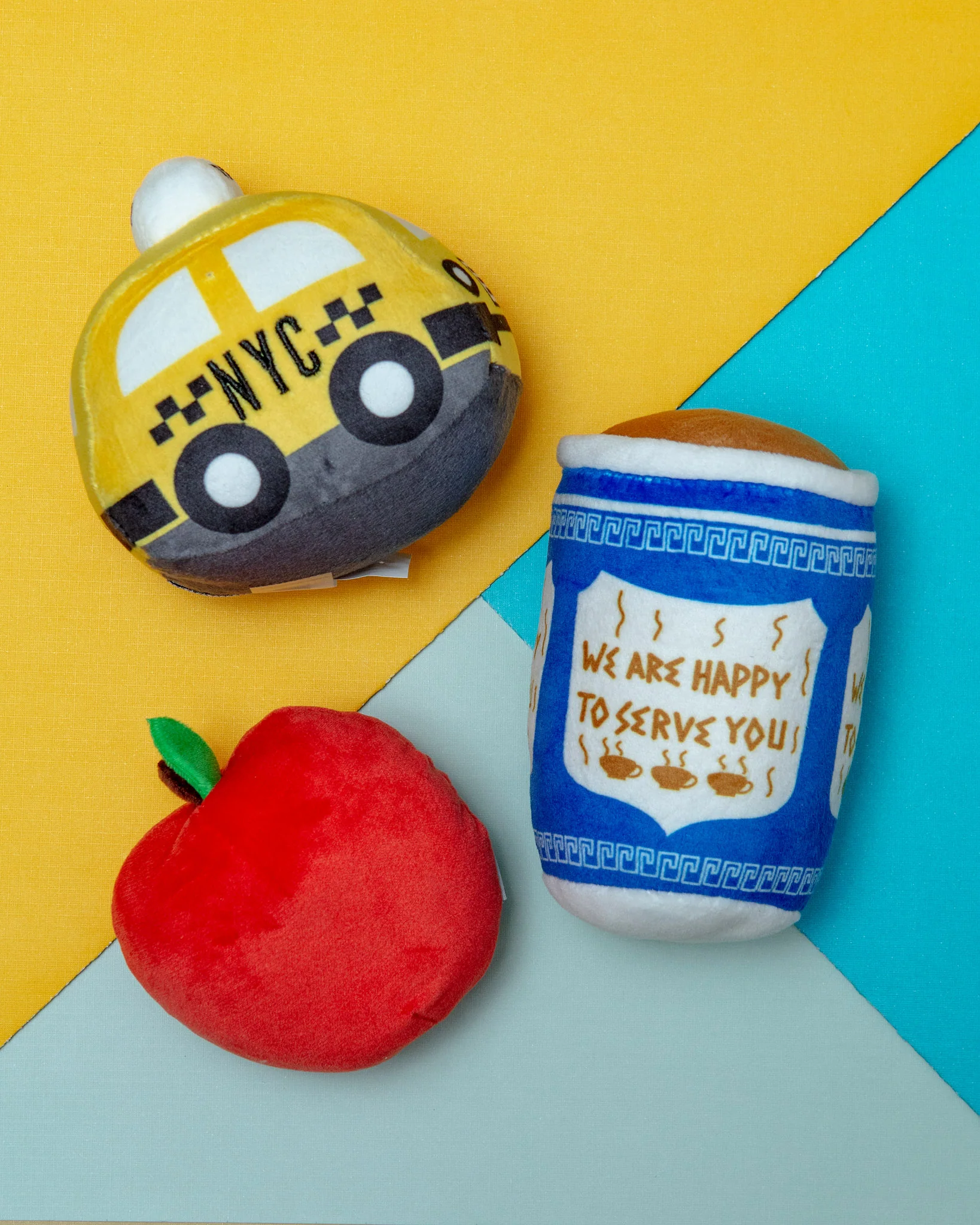 New Bark City 3-Piece Dog Toy Set