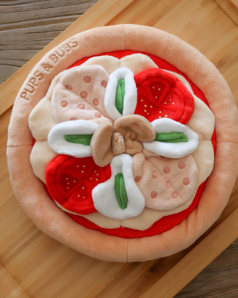 Pepperoni Pizza Nosework Dog Toy - Image 5