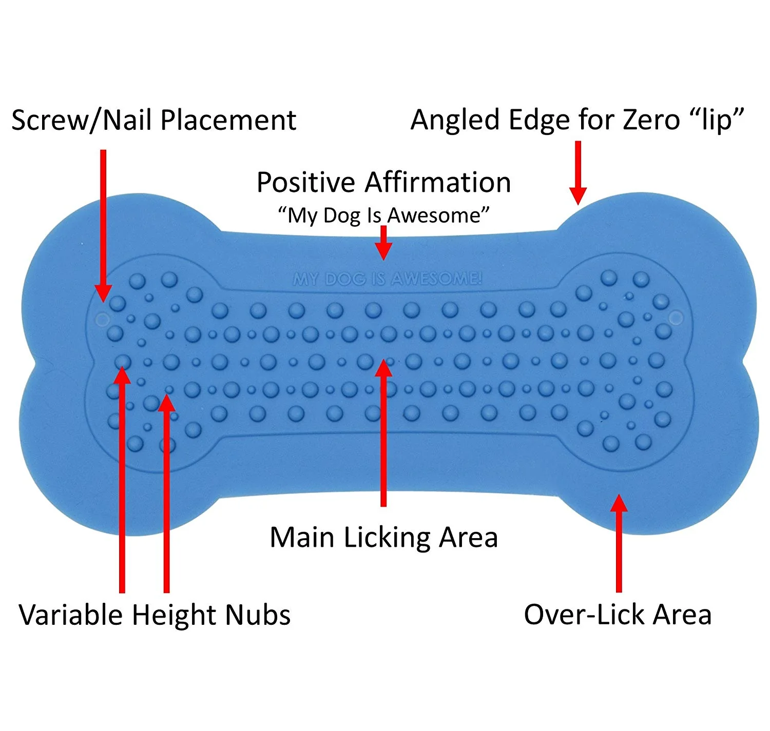PERFECT CURVE | Lick Lick Pad in Blue - Image 5