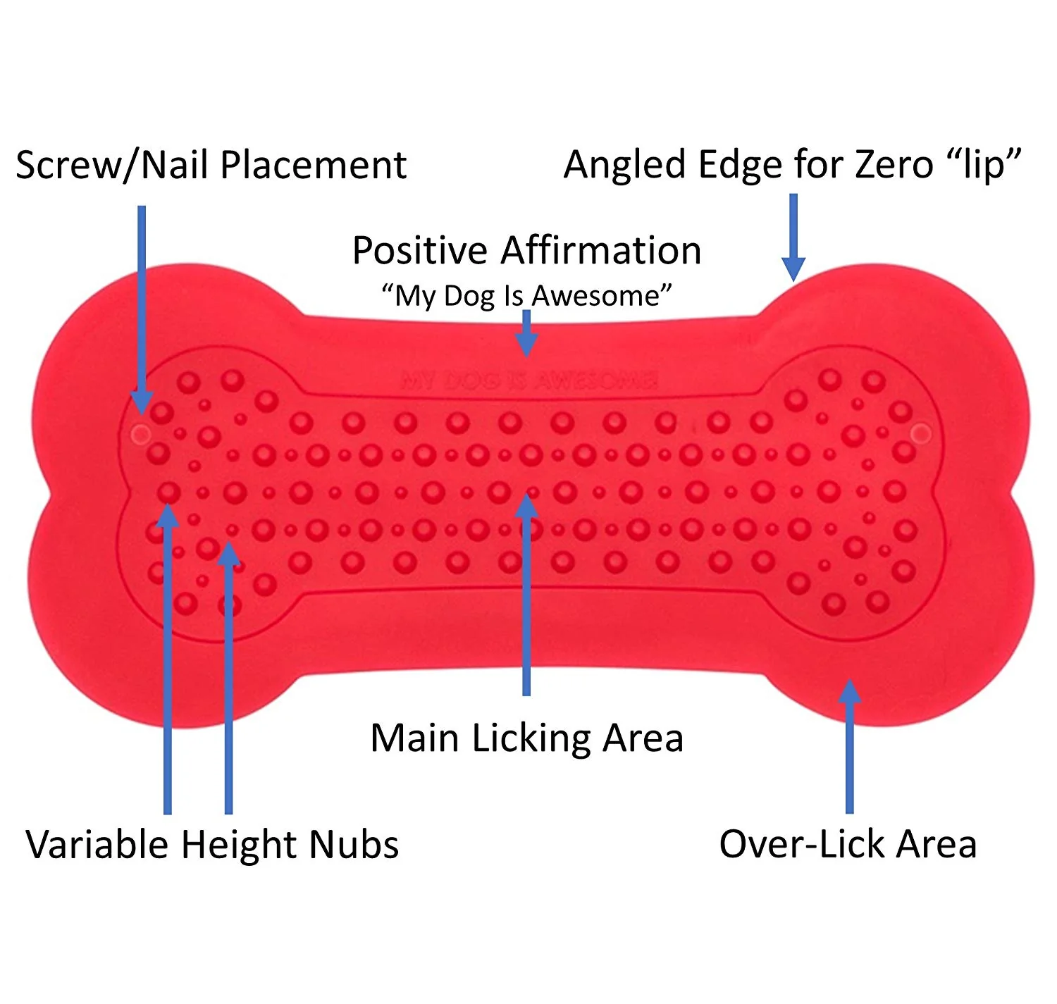 Lick Lick Pad in Red - Image 7