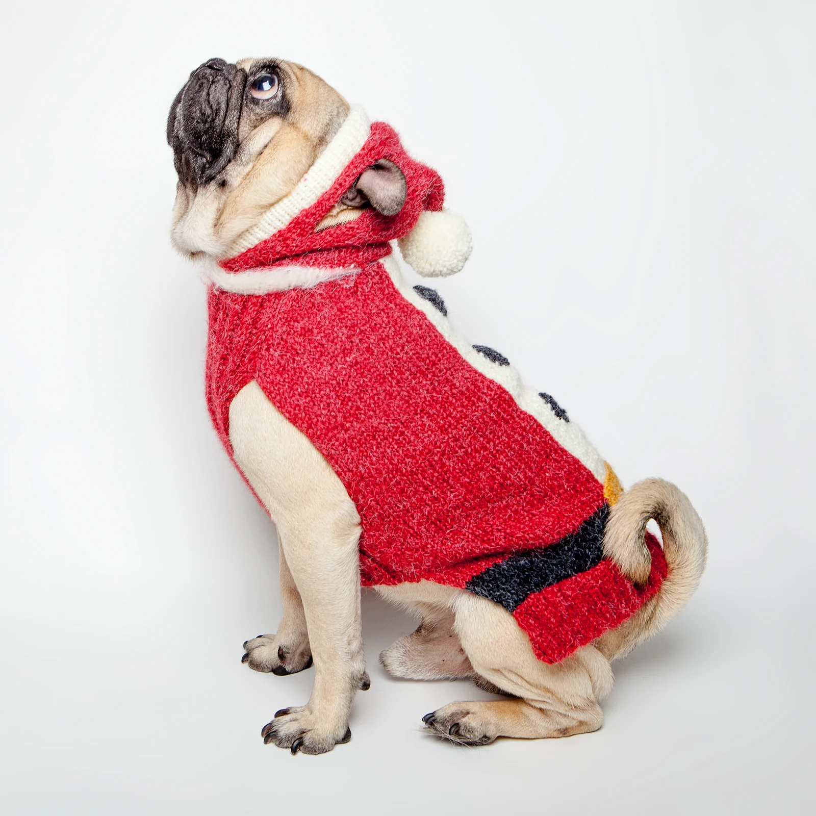 Santa Paws Hand Knit Dog Sweater (FINAL SALE) - Image 5