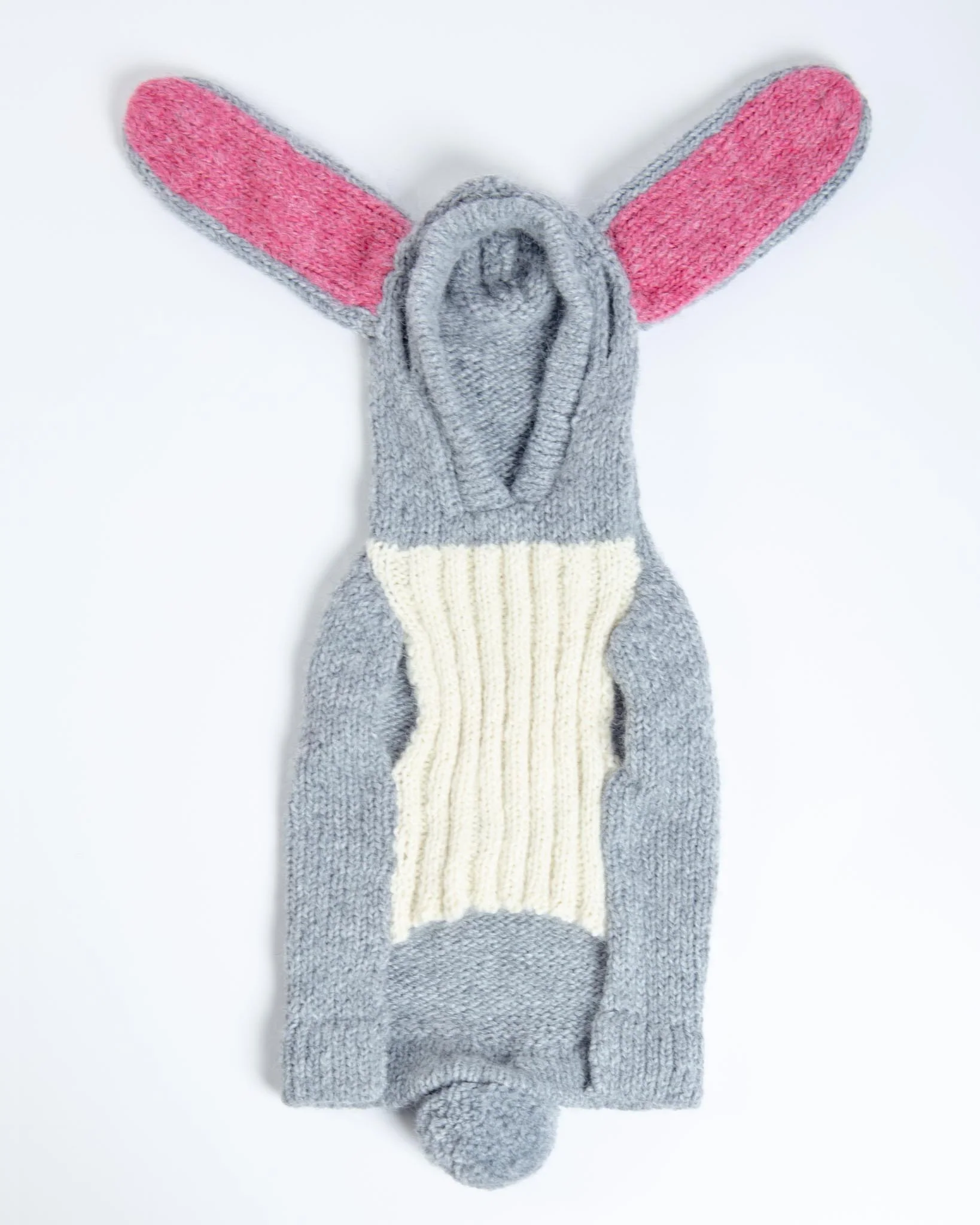 Ear-Resistable Hand-Knit Bunny Dog Sweater (DOG & CO. Exclusive) (FINAL SALE) - Image 4