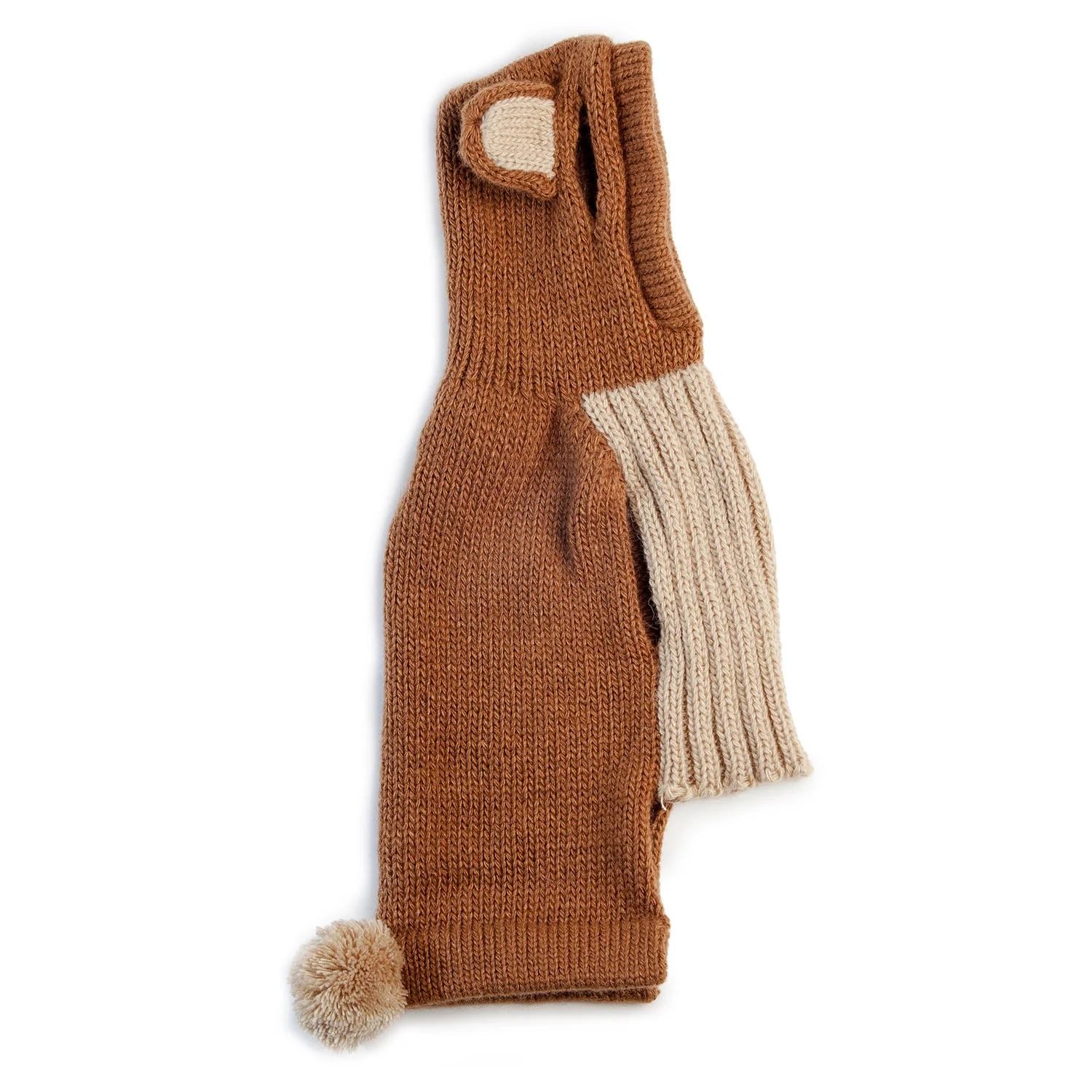 Teddy Bear Handknit Dog Sweater - Image 3
