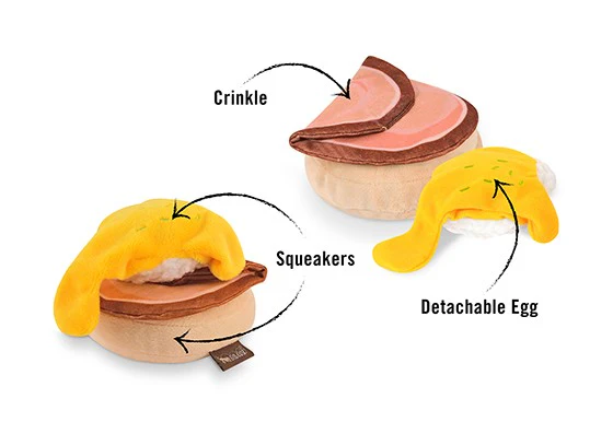 Benny's Benedict Plush Squeaky Dog Toy - Image 5