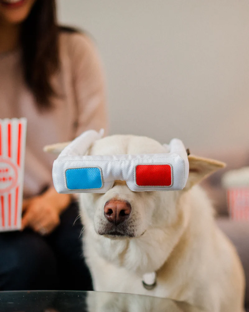 3-D(og) Glasses Hollywoof Collection Dog Toy << FINAL SALE >>