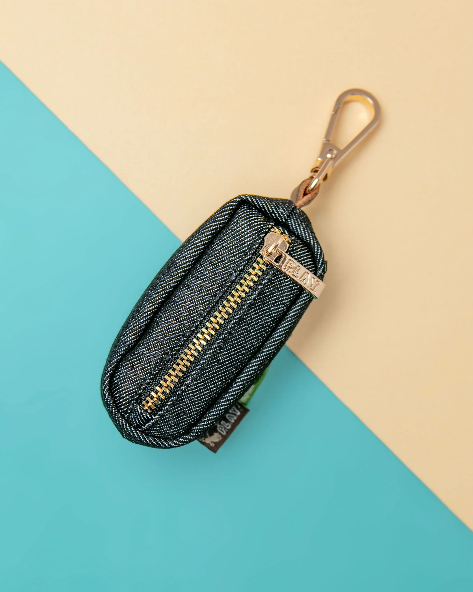 Proper Pup Poo Bag Dispenser in Dark Denim
