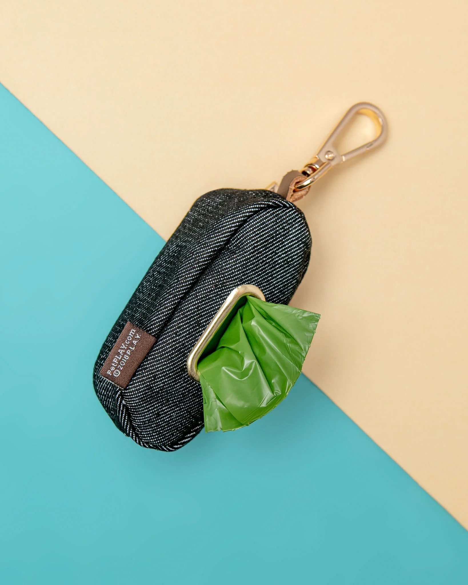 Proper Pup Poo Bag Dispenser in Dark Denim - Image 2