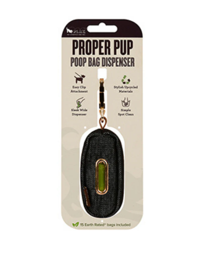Proper Pup Poo Bag Dispenser in Dark Denim - Image 5