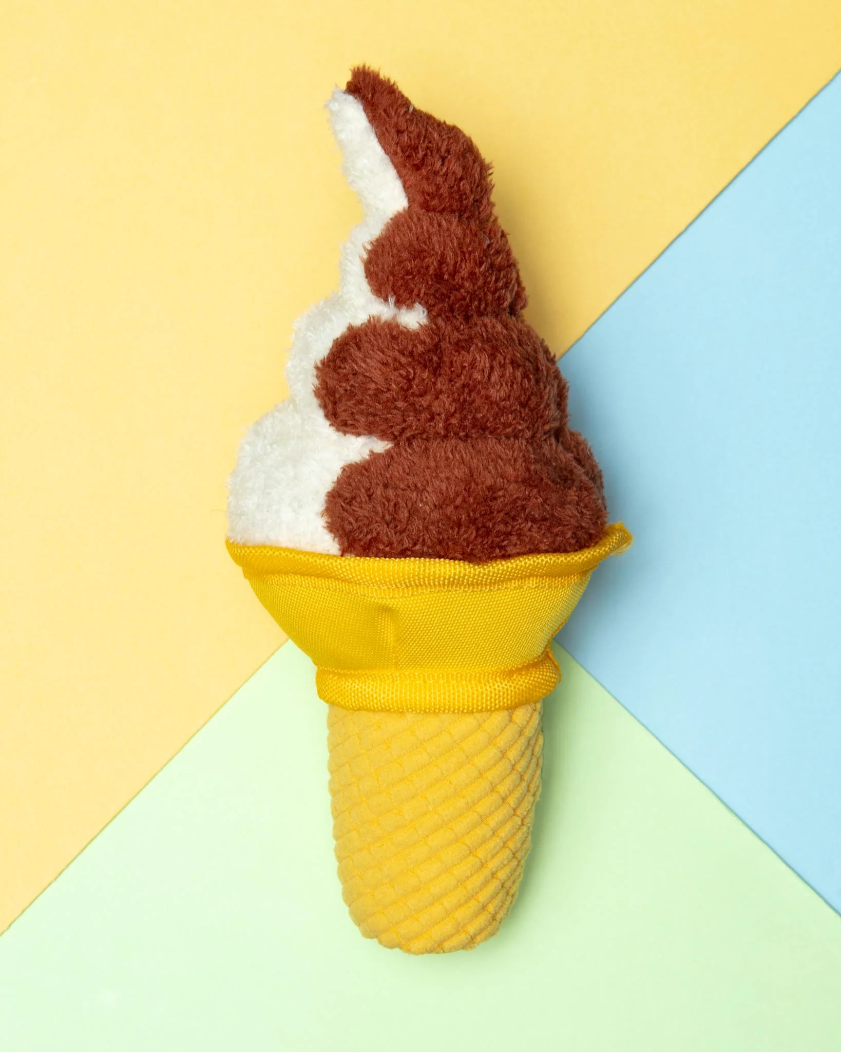 Soft Serve Giggle Stick Ice Cream Cone Dog Toy (FINAL SALE)