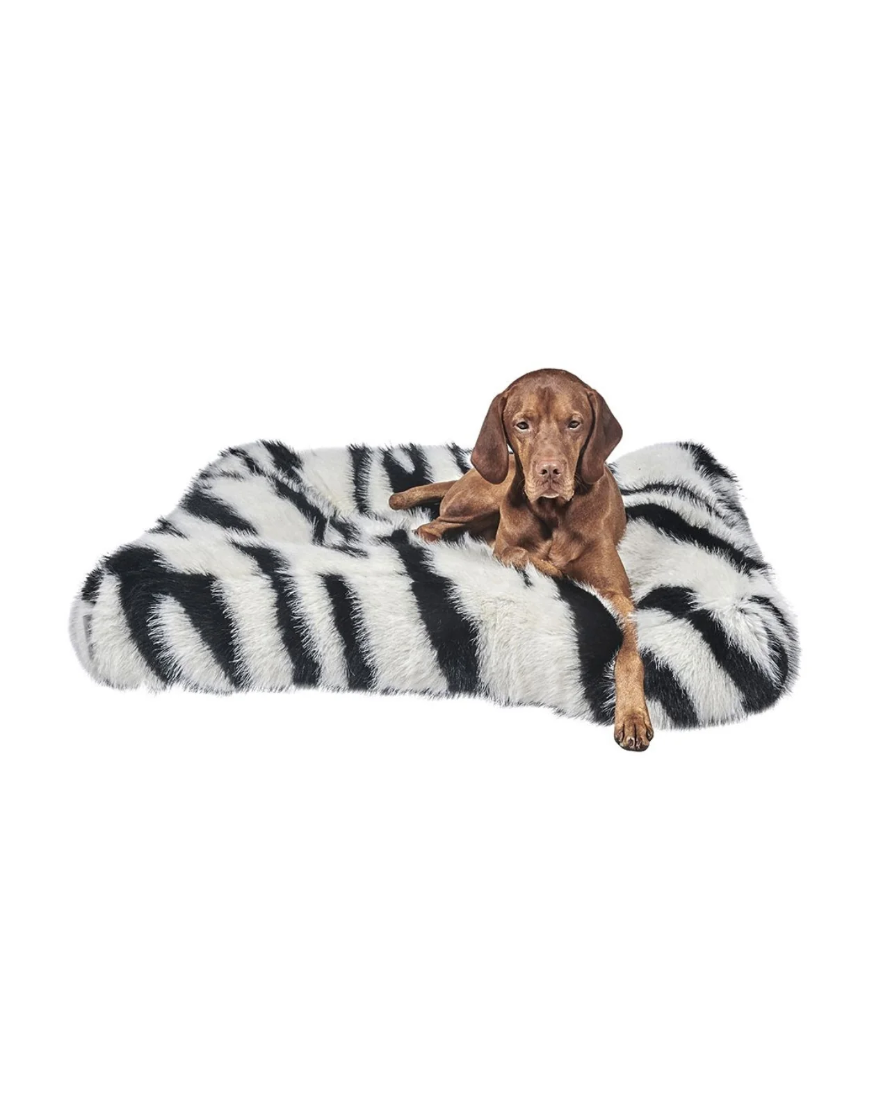 Piazza Dog Bed in Black & White Bengal Print (In-Store) - Image 3