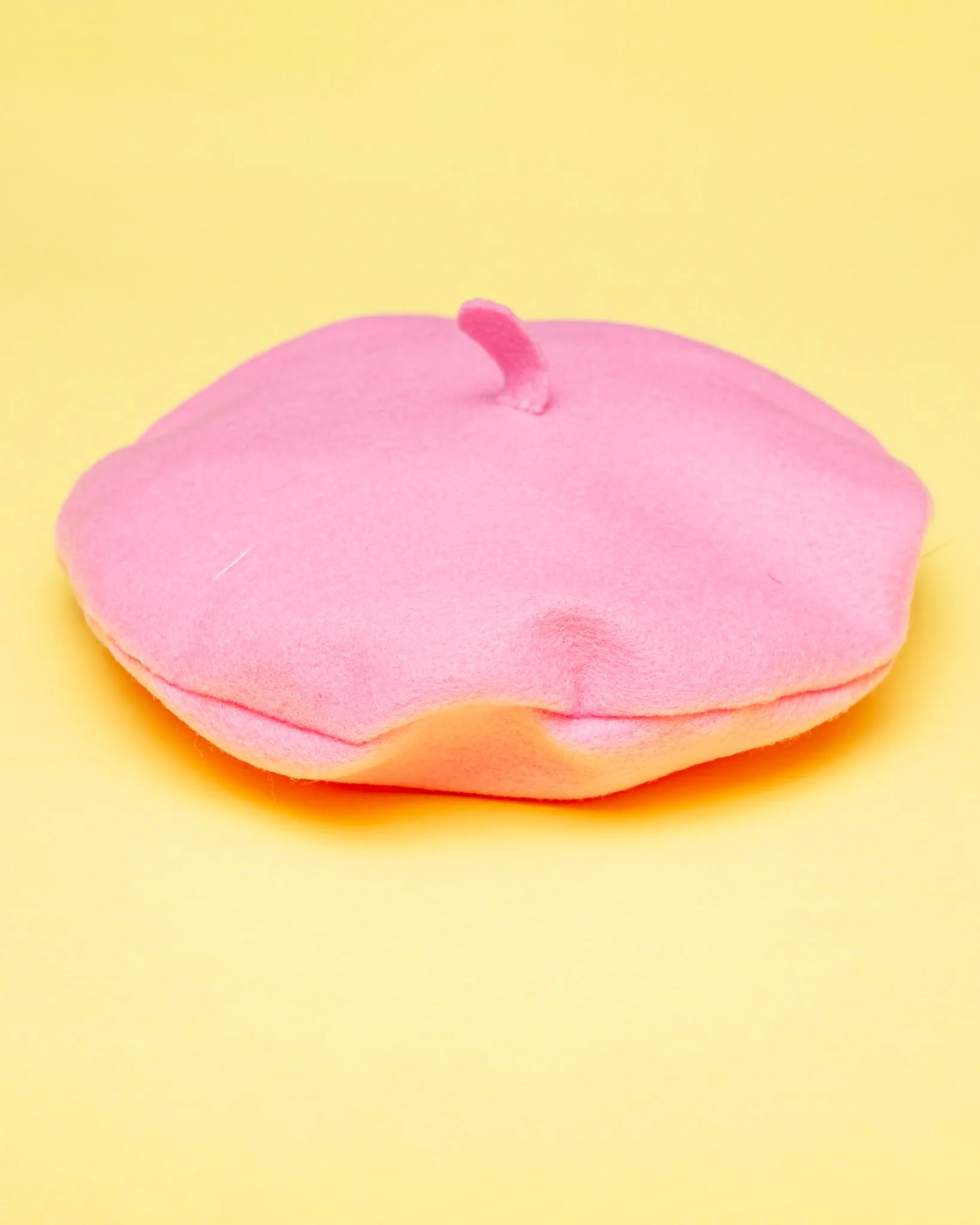 Pink Beret Petite Pet Hat (Made in the USA) - Image 2