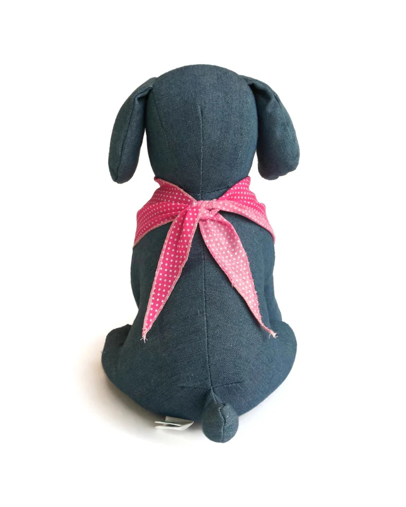 Pink Rose Dog Bandana (FINAL SALE) - Image 4