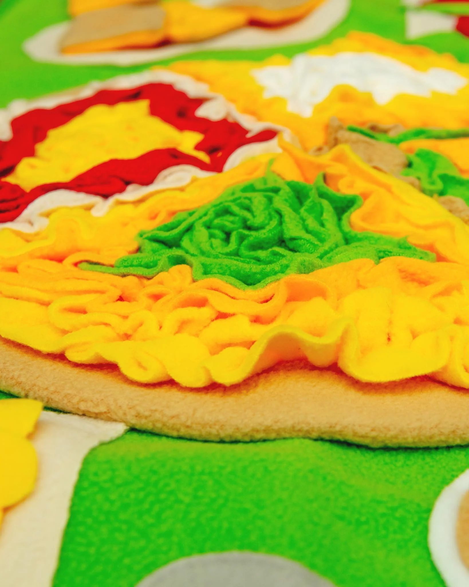 Pizza Party Dog Snuffle Mat - Image 3