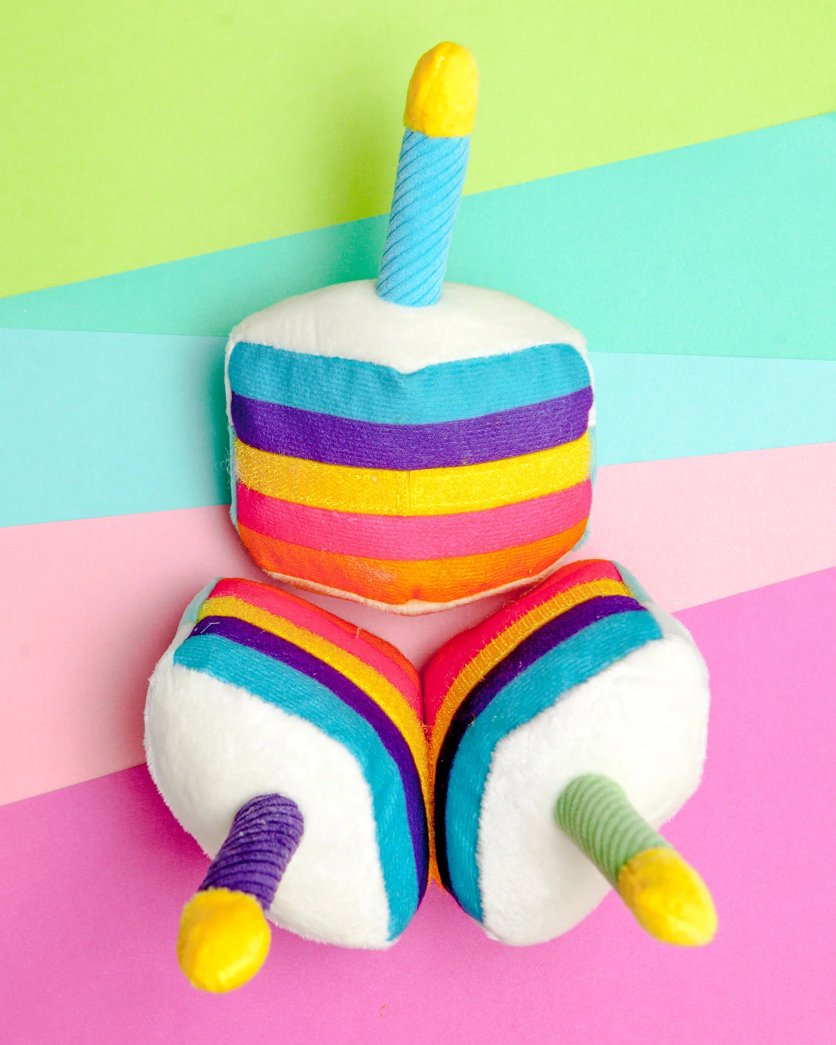 Bone-Appetite Birthday Cake Dog Toy
