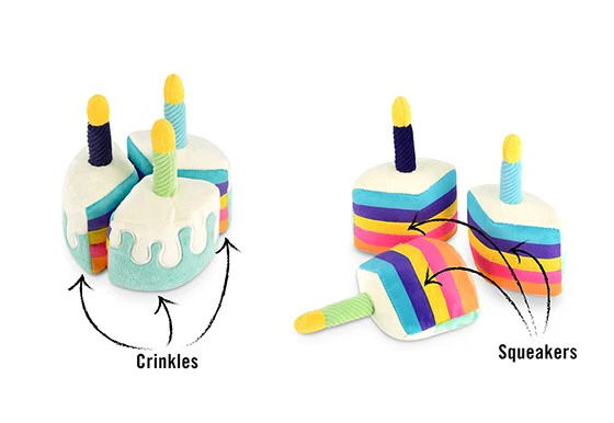 Bone-Appetite Birthday Cake Dog Toy - Image 6