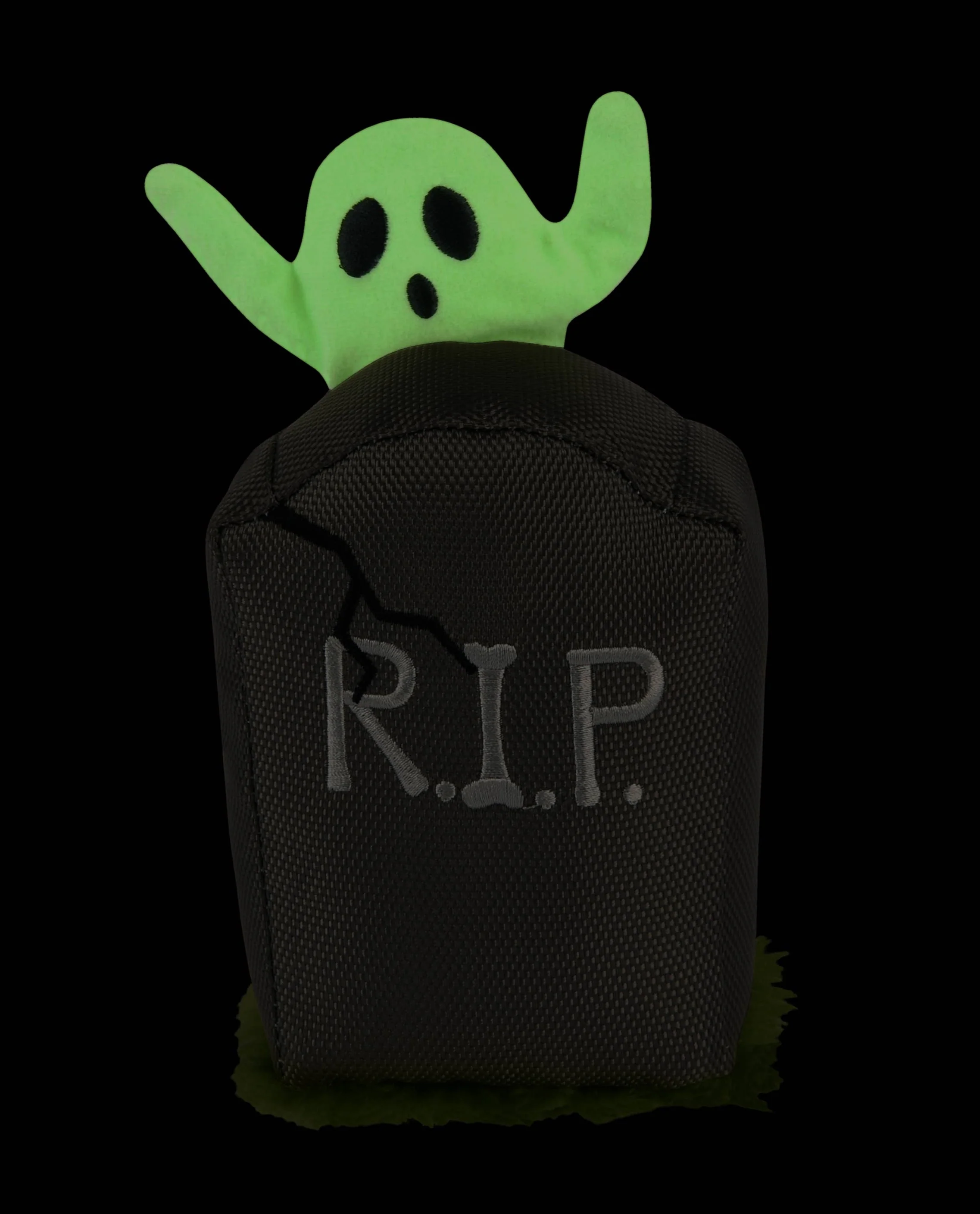 Glow In The Dark Ghoulish Ghoul Howl-O-Ween Dog Plush Toy - Image 2