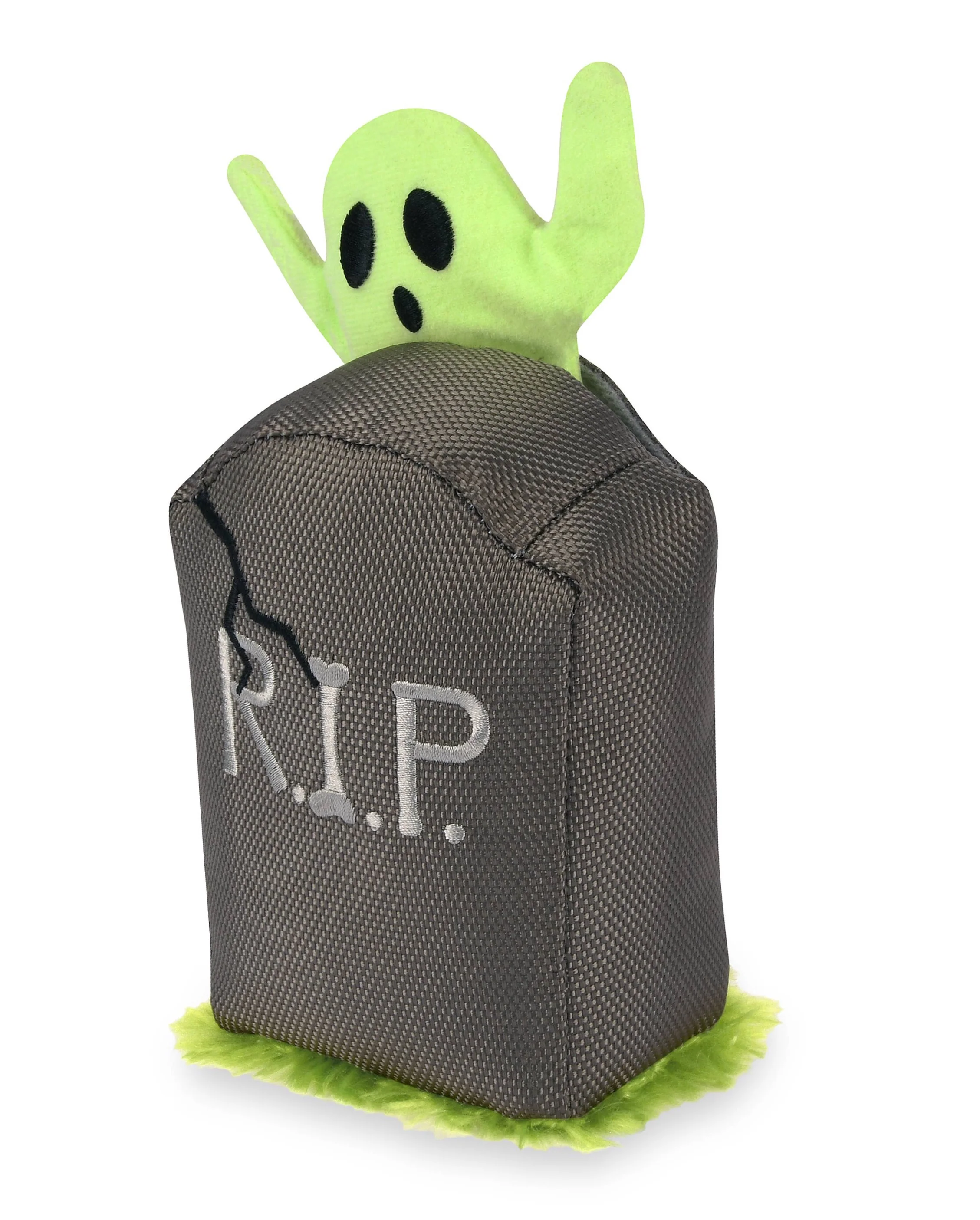Glow In The Dark Ghoulish Ghoul Howl-O-Ween Dog Plush Toy - Image 3