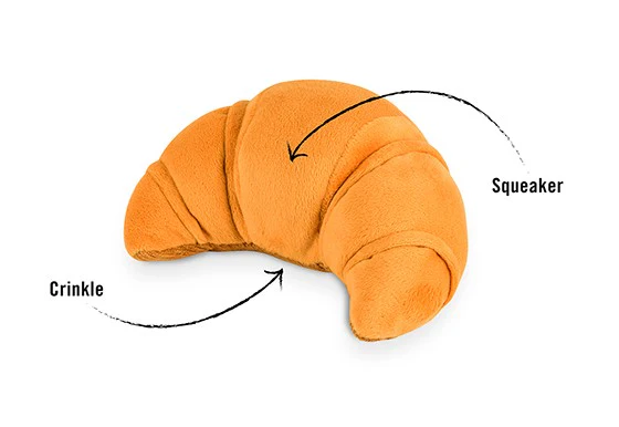 Pup's Pastry Croissant Plush Dog Toy - Image 4
