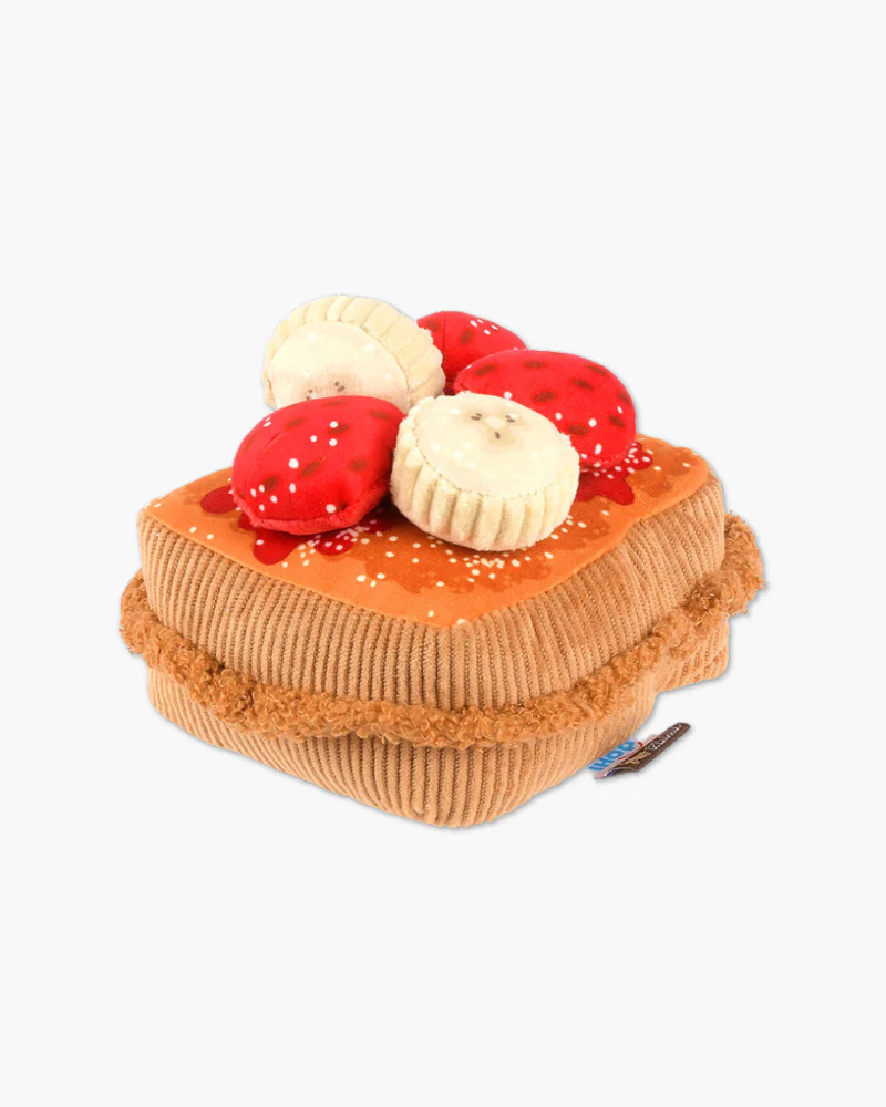 PLAY X IHOP | Thick 'N Fluffy French Toast Dog Toy