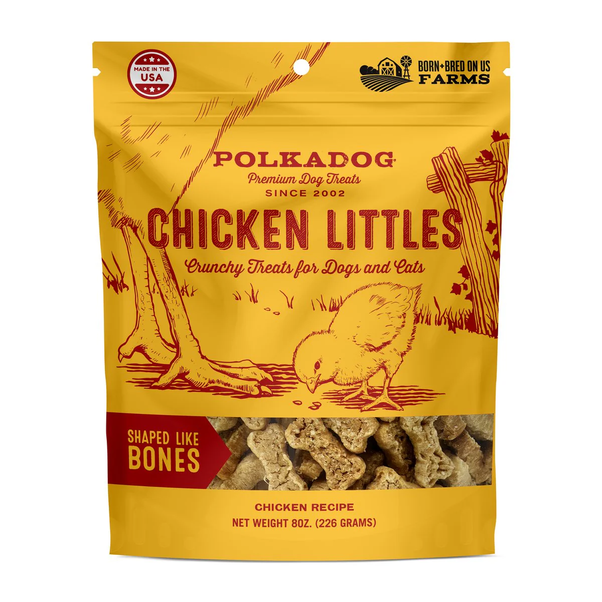 Chicken Littles Crunch Treats for Dogs & Cats - Image 2