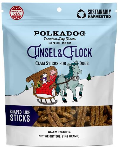 Tinsel & Flock Clam Chowda Stick Dog Treats - Image 2