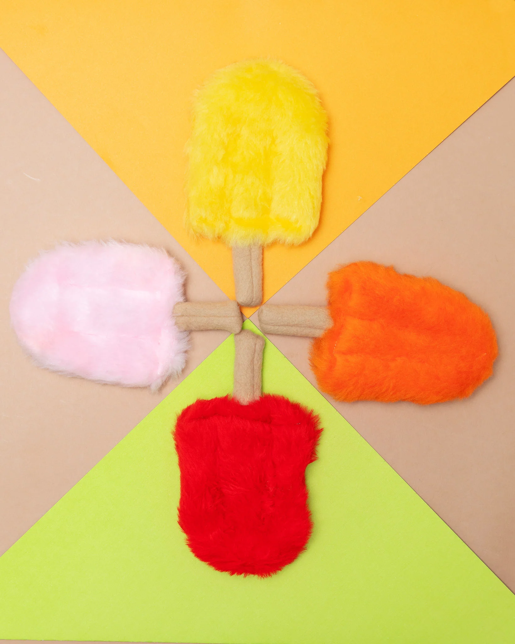 Popsicle Plush Crinkle Dog Toy (Made in the USA) << CLEARANCE >> - Image 2
