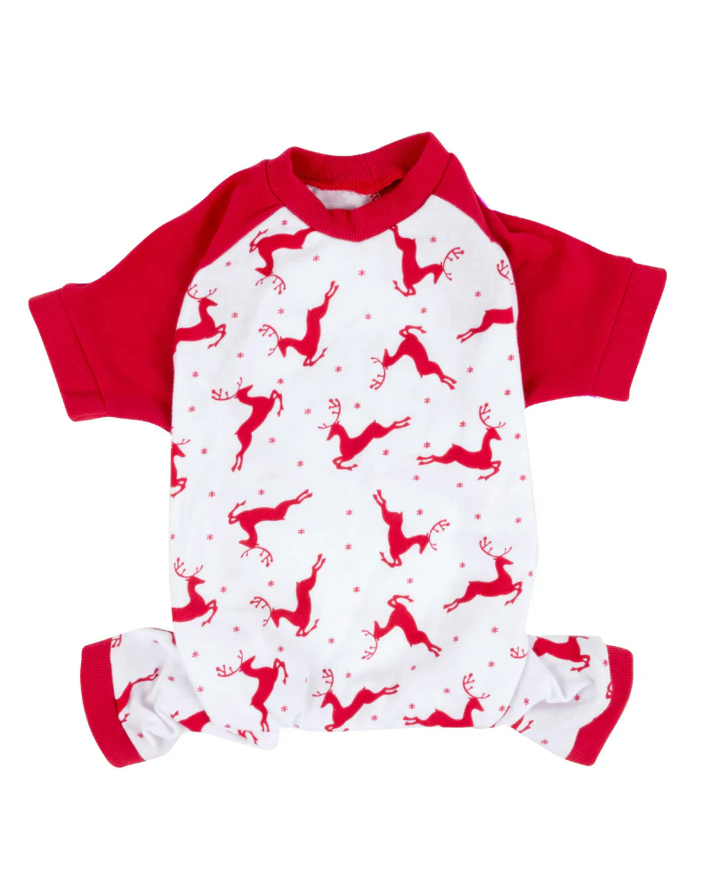 Prancing Reindeers Howliday Pet Pajamas (FINAL SALE) - Image 4