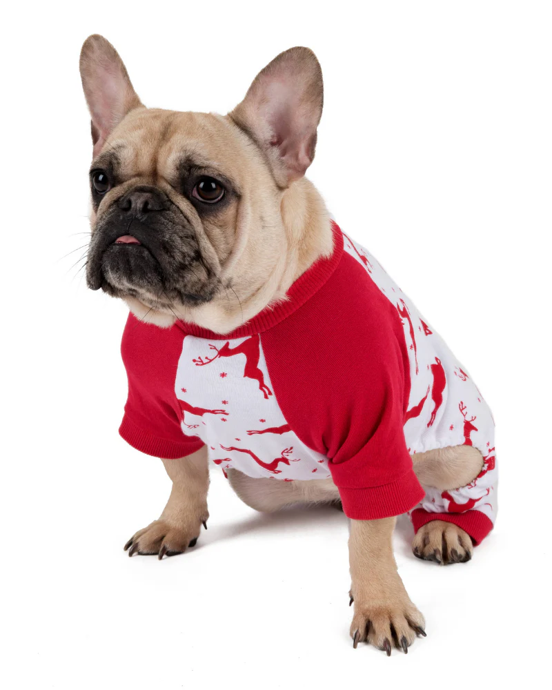 Prancing Reindeers Howliday Pet Pajamas (FINAL SALE) - Image 5