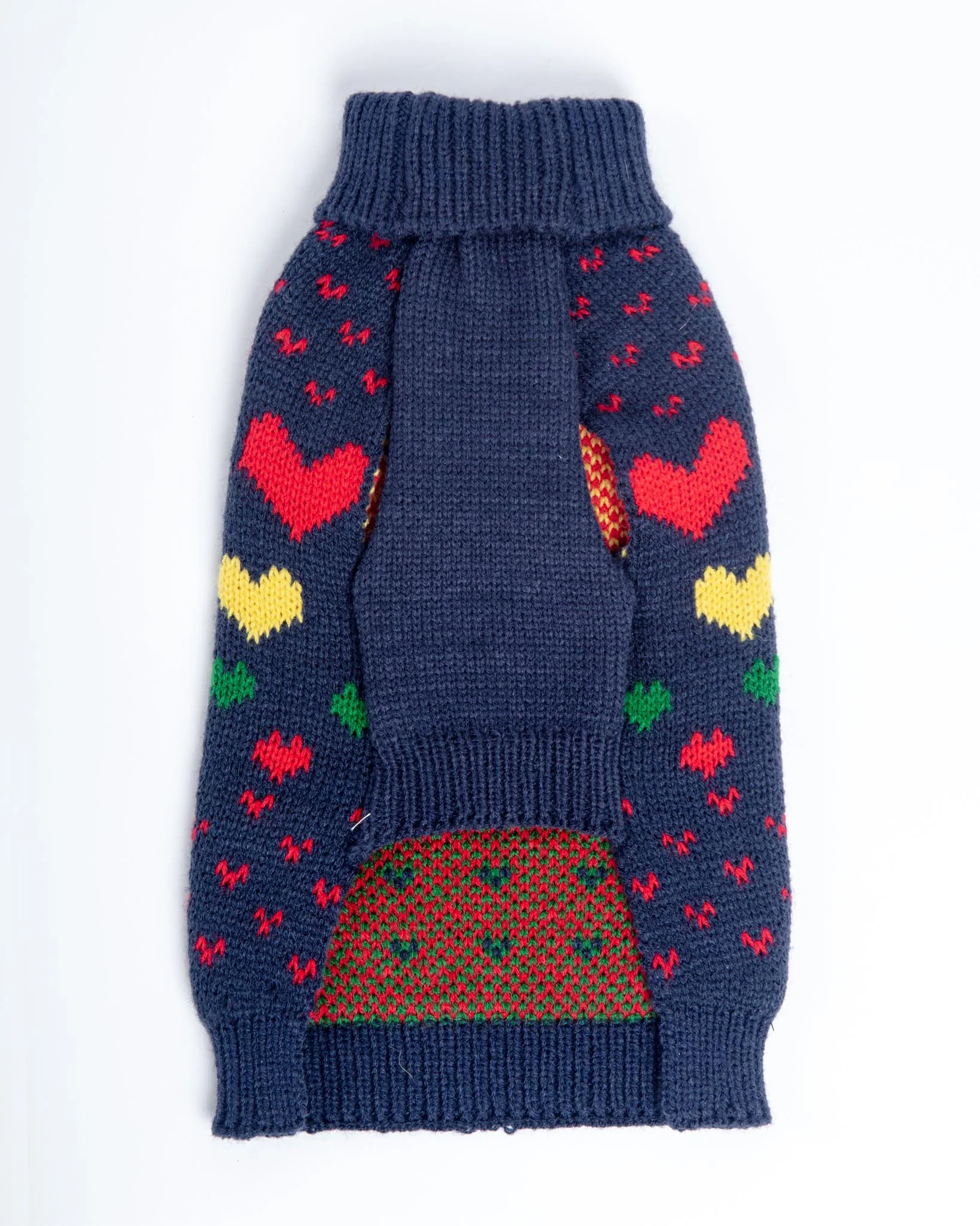 Preppy Heart Dog Sweater (FINAL SALE) - Image 4