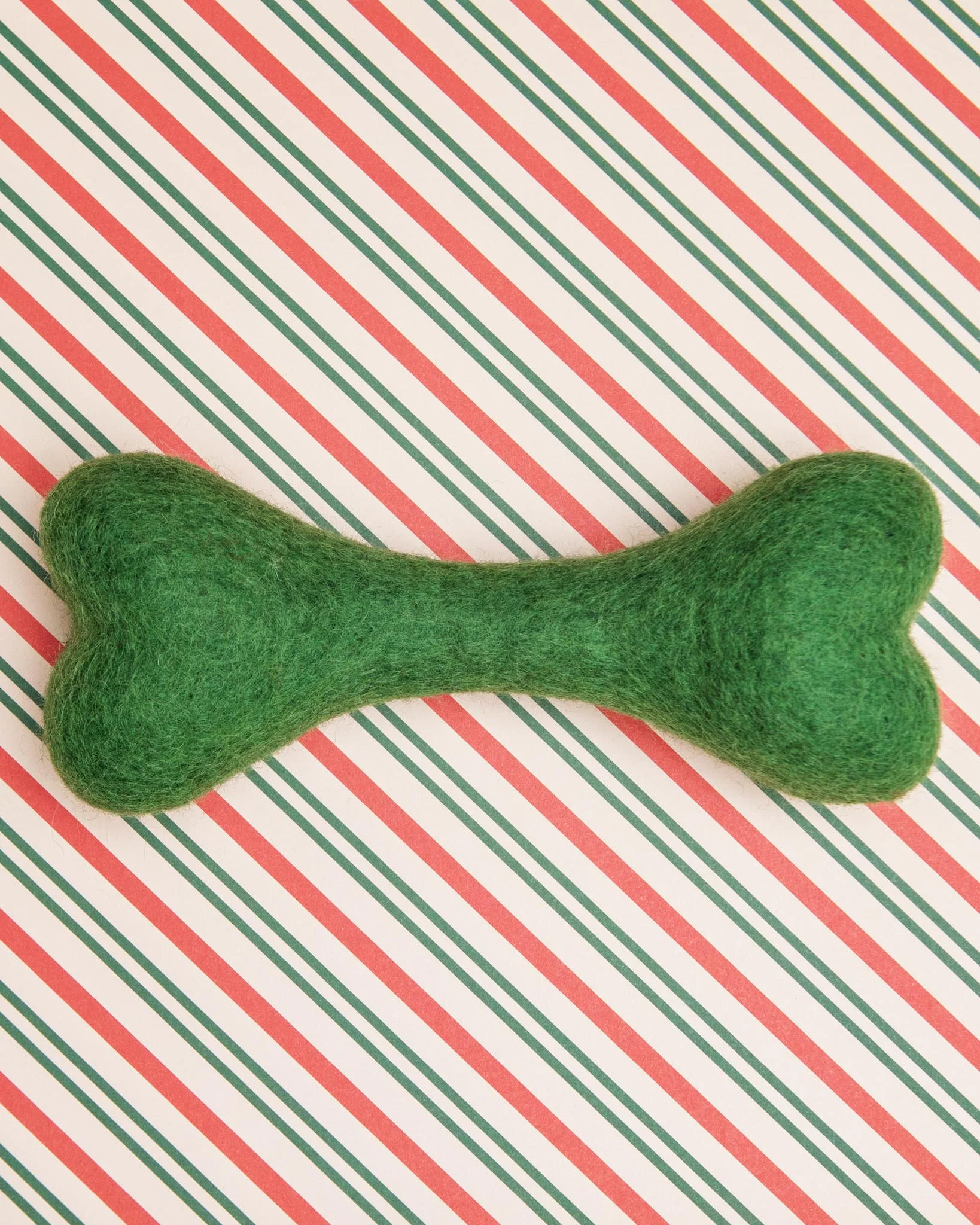 Pretty Pine Wool Dog Toy - Image 4