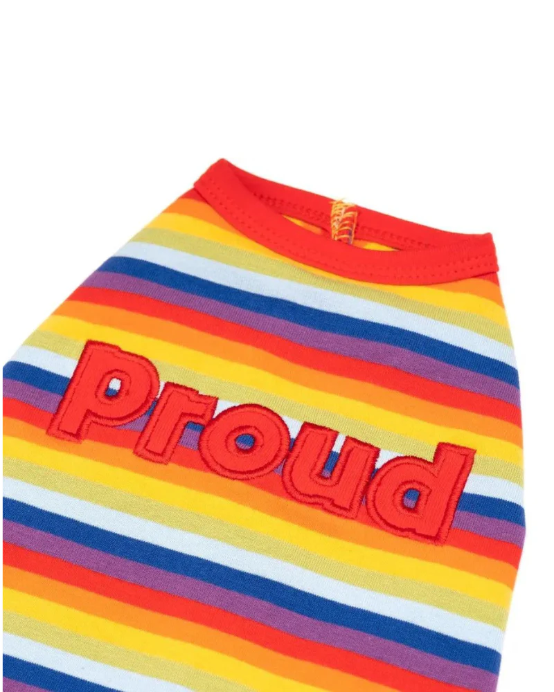Proud Dog Rainbow Stripe Tank Top (FINAL SALE) - Image 6