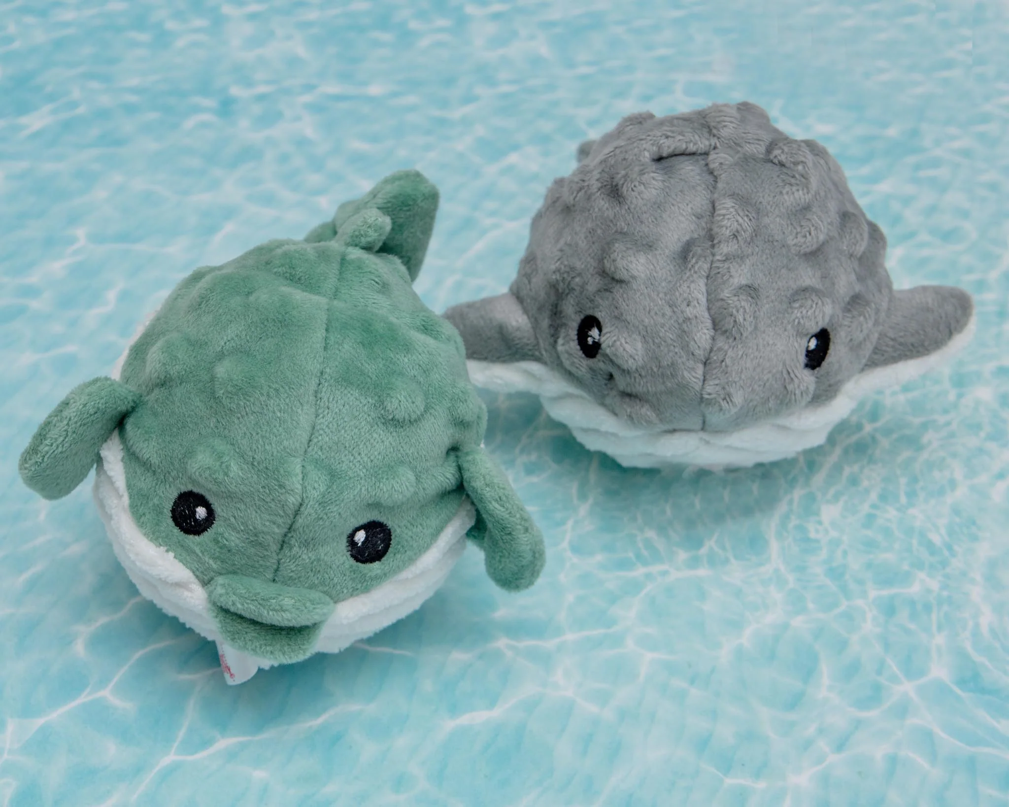 Puffer & Whale Squeaker Ball Dog Toy Set - Image 3