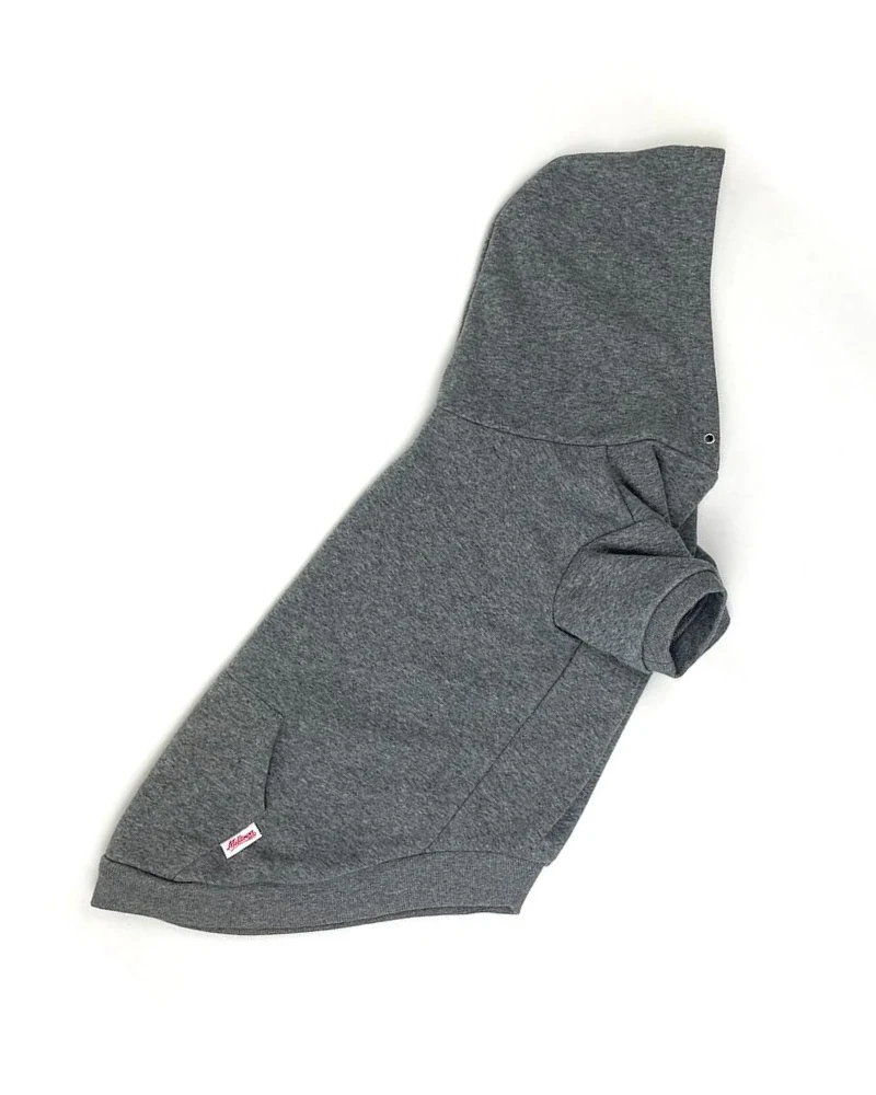 Pullover Dog Hoodie in Grey (FINAL SALE) - Image 3