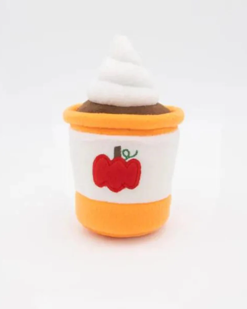 Pumpkin Spice Latte Plush Dog Toy (FINAL SALE) - Image 5