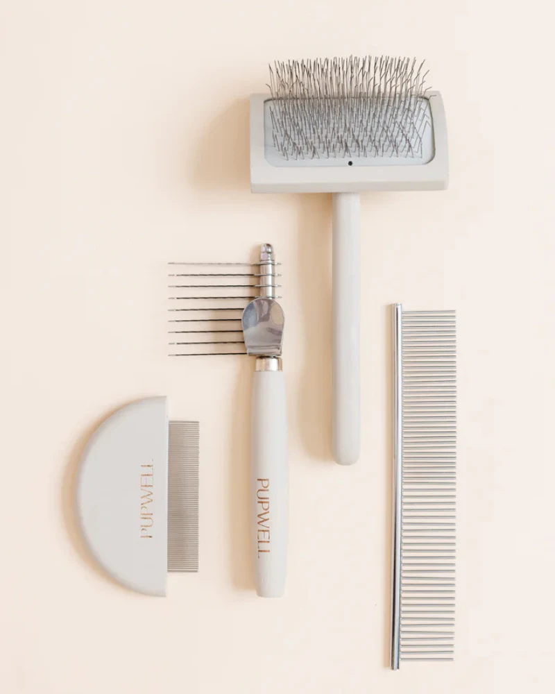 Pup Parent Essentials Grooming Kit (4-Piece)