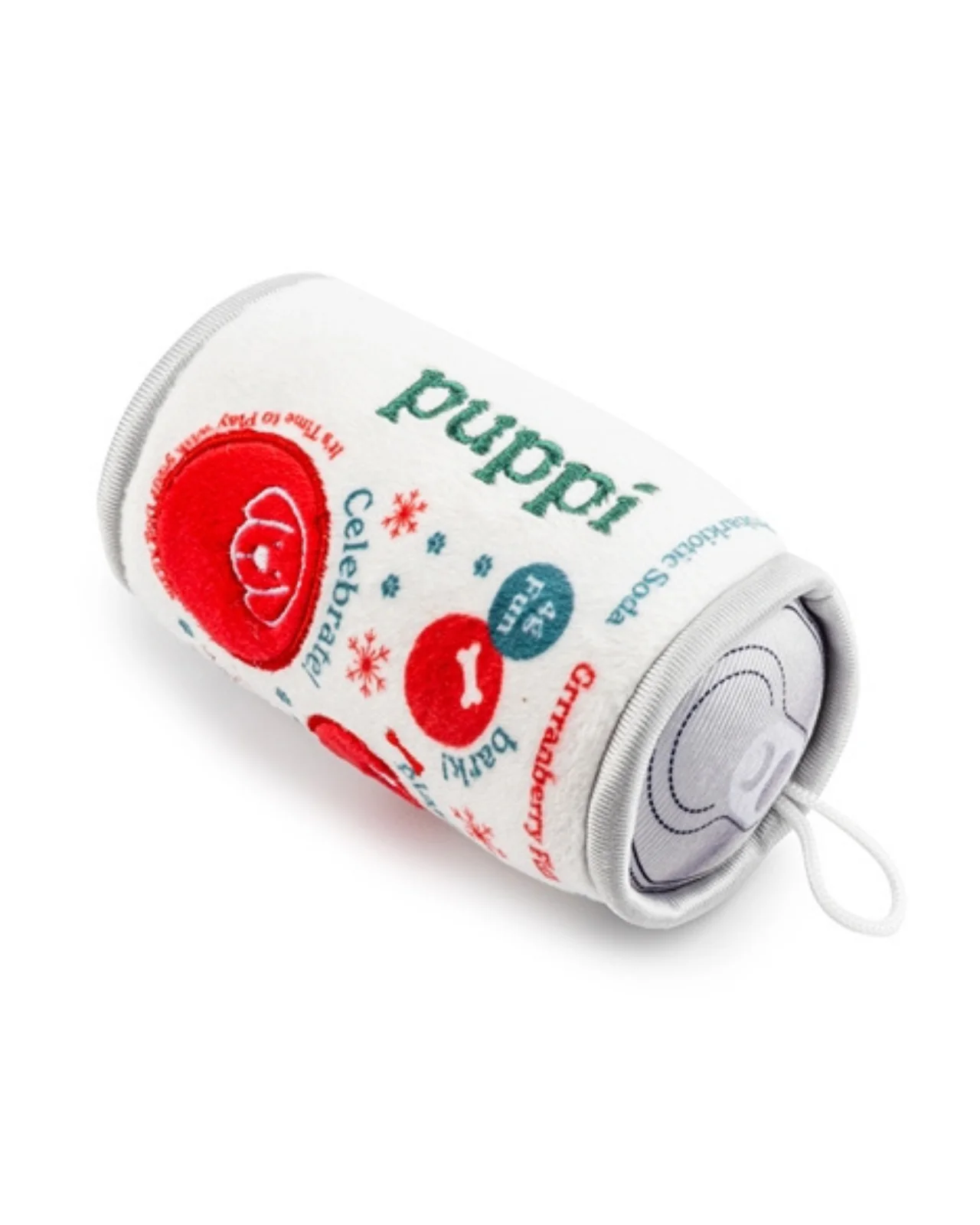 Puppi Grrranberry Fizz Plush Dog Toy - Image 4